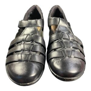 Clarks Collection Leather Sandals - Size 10